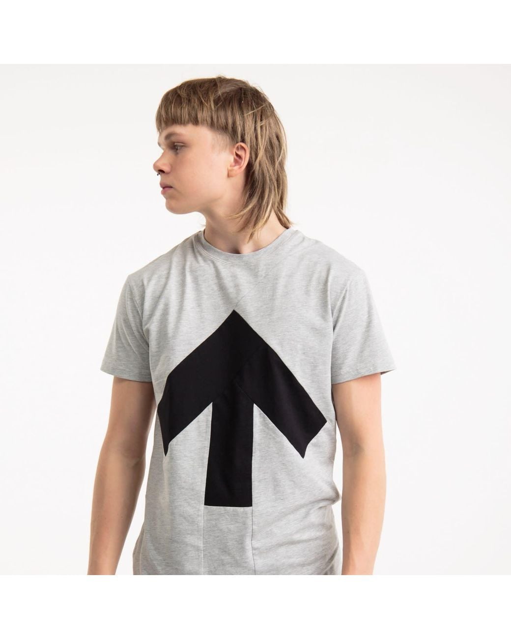 Reet Aus Gray T-Shirt For Arrow for men