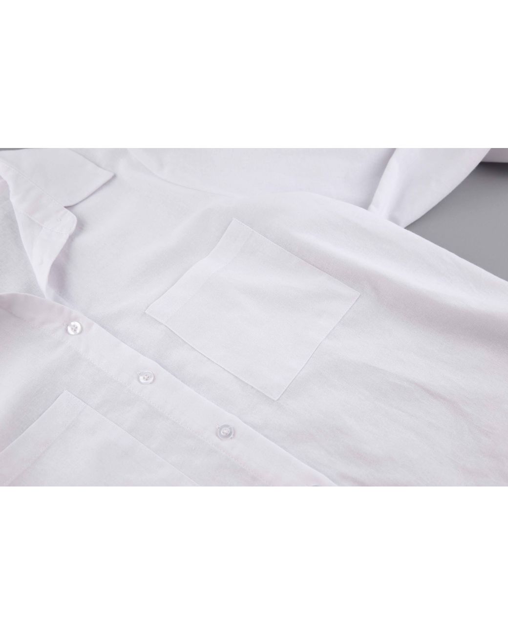 Lula-Ru White Carla Cotton Shirt