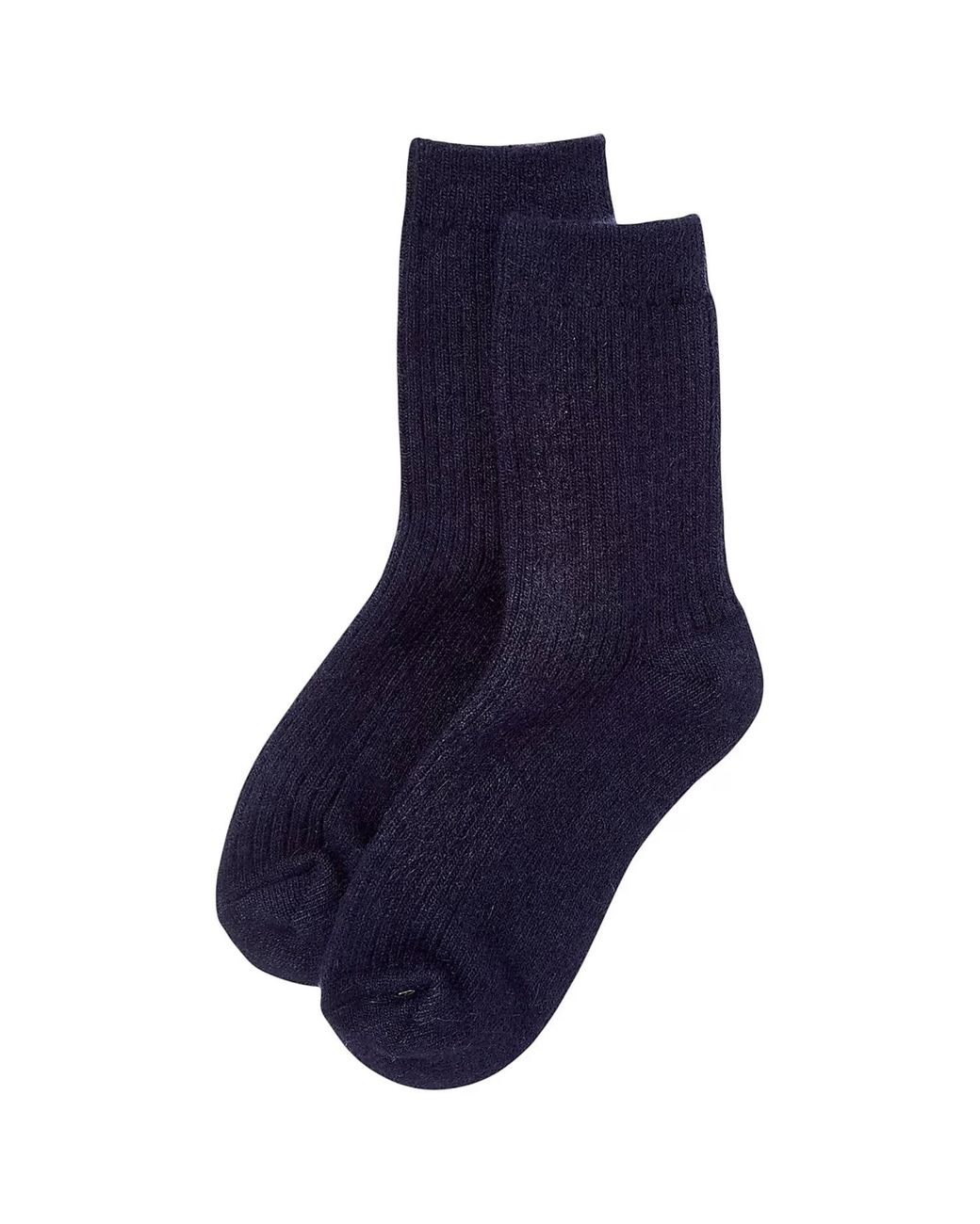 HIGH HEEL JUNGLE by KATHRYN EISMAN Blue Cashmere Socks