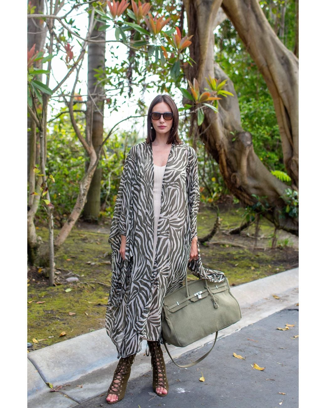 Jennafer Grace Metallic Zanzibar Kimono