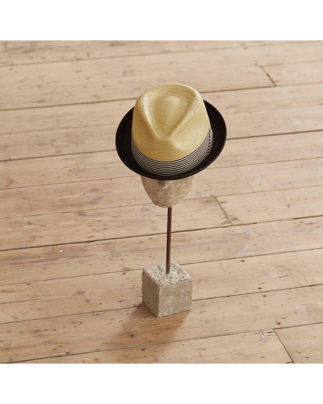 Dasmarca Hats Natural Dasmarca Otis Summer Hat For Honey Straw Trilby Lightweight Hat for men
