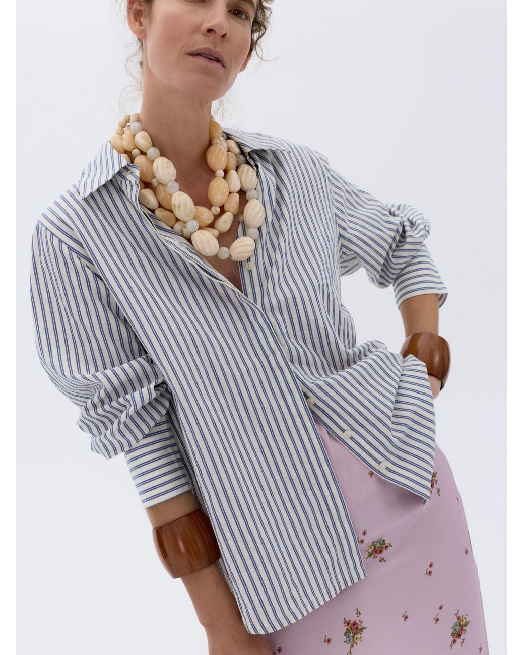 Sita Nevado Metallic Big Sabo Necklace
