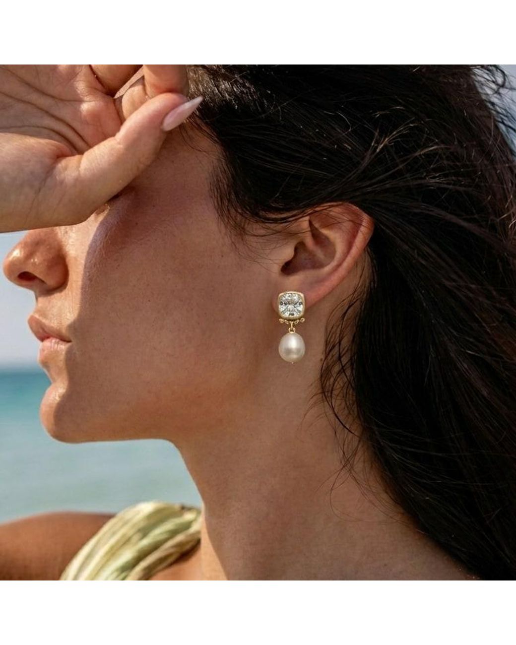 With Love Darling Metallic Aurora Earrings