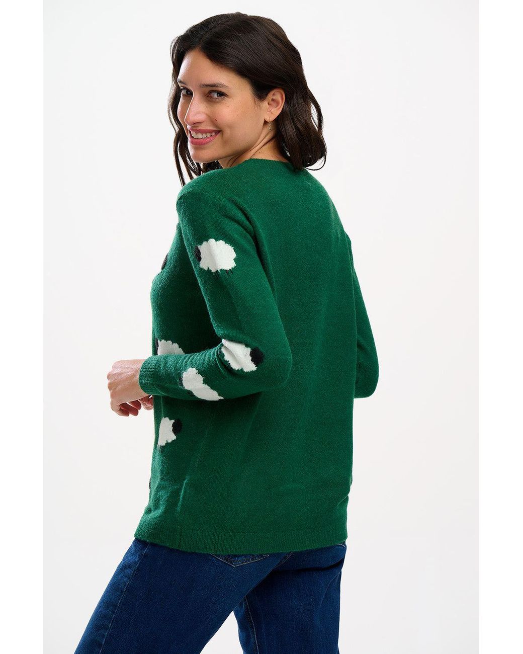 Sugarhill Green Aliana Sweater Sheep