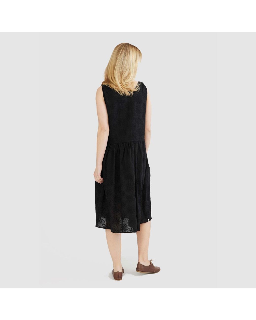 GROBUND Black The Vilma Dress