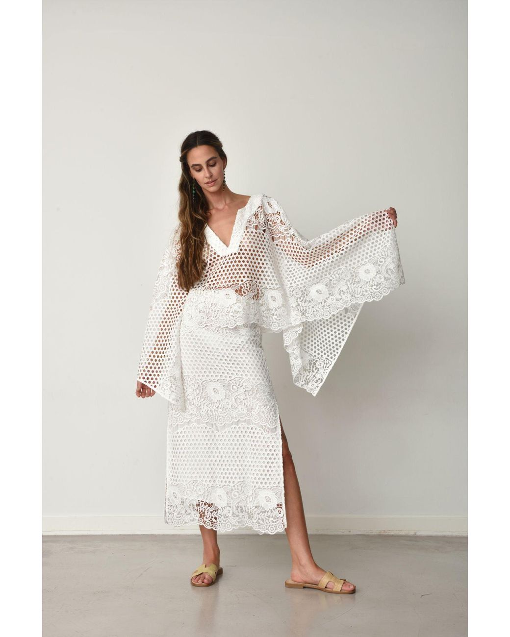 Muche Et Muchette White Banko Skirt Cover Up
