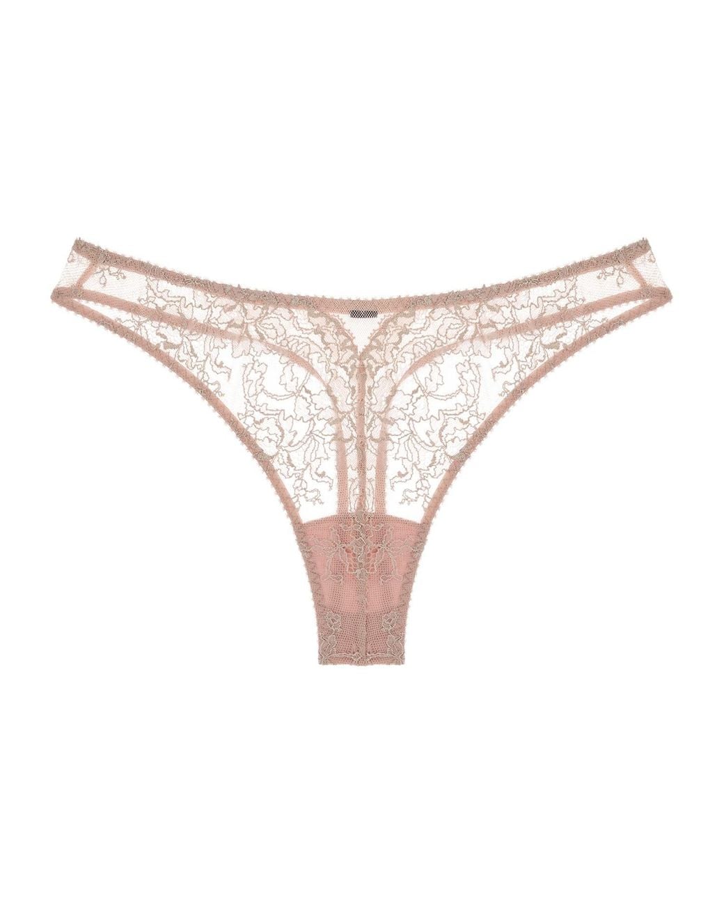 Journelle White Neutrals Chloe Thong Champagne/Chamblis