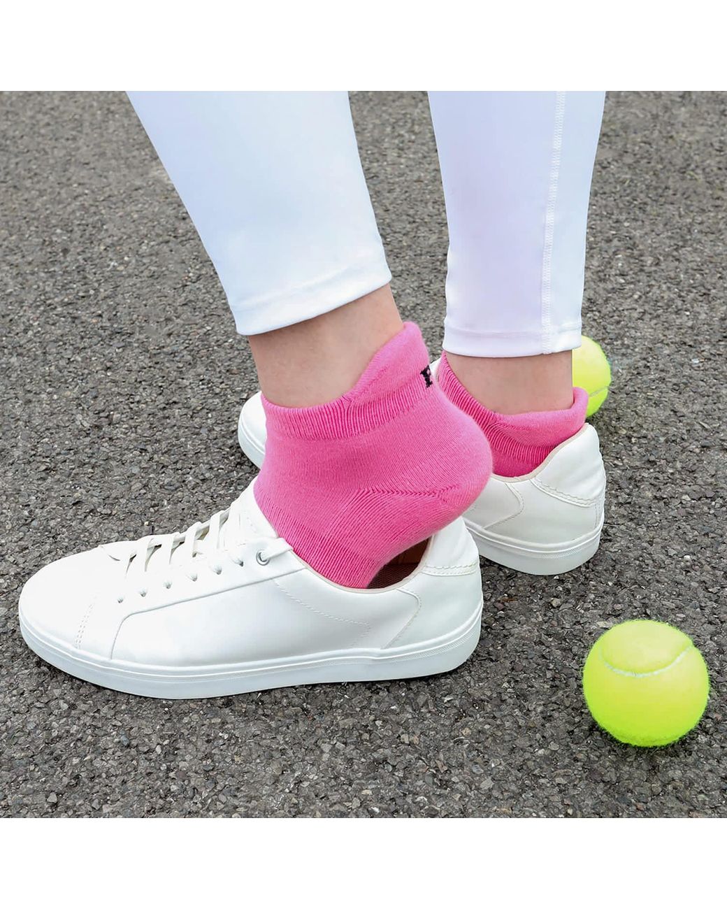 Peper Harow - Made in England Pink Striped Mauve & Trainer Luxury Sports Socks Bundle