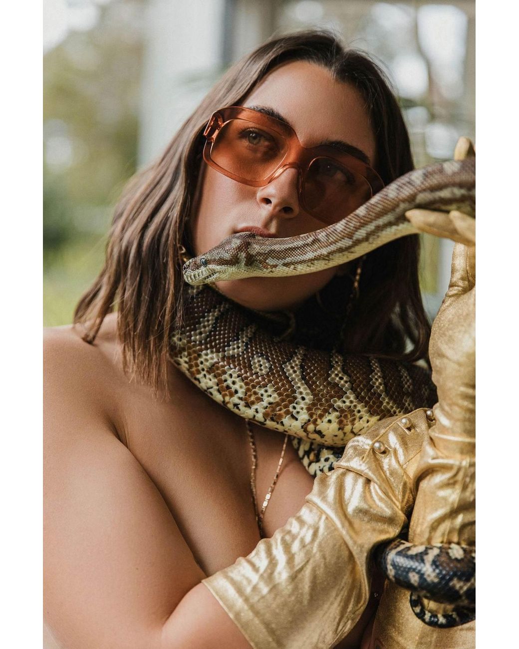 We the Stars Pink Scarab Sunglasses