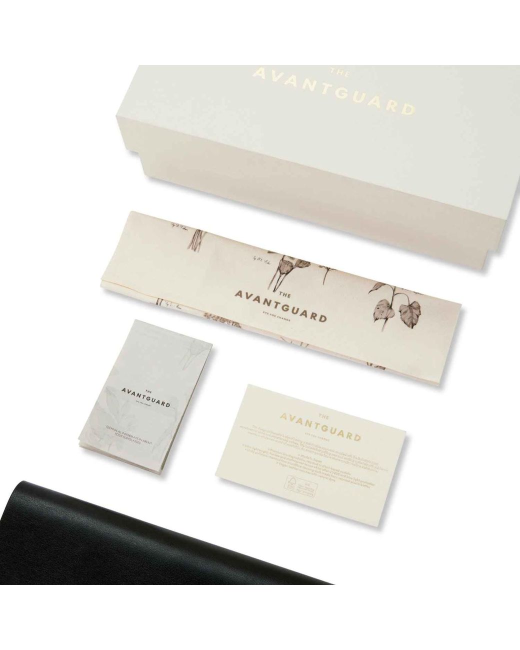 The Avantguard Green Vetiver Moss Square Sunglasses
