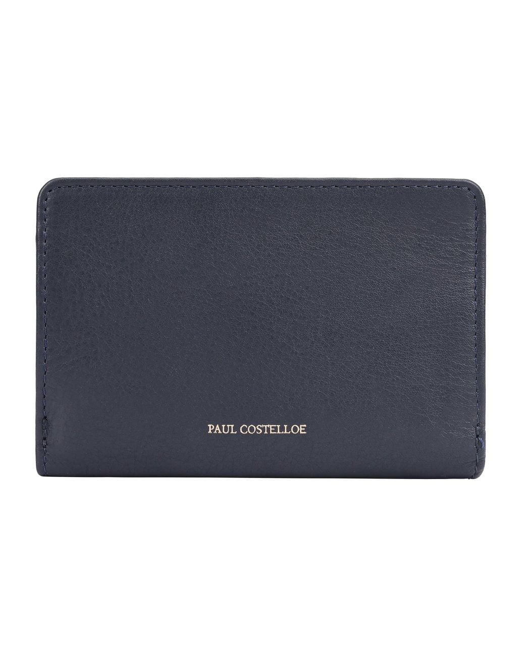 Paul Costelloe Blue Solidago Leather Purse