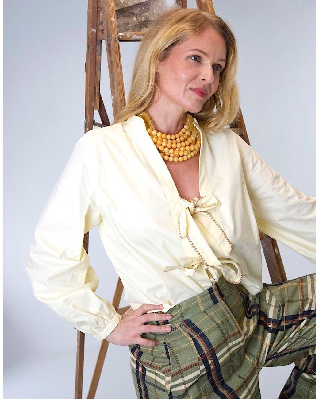 Fairchild Baldwin Metallic Gradated Bella Marble Necklace