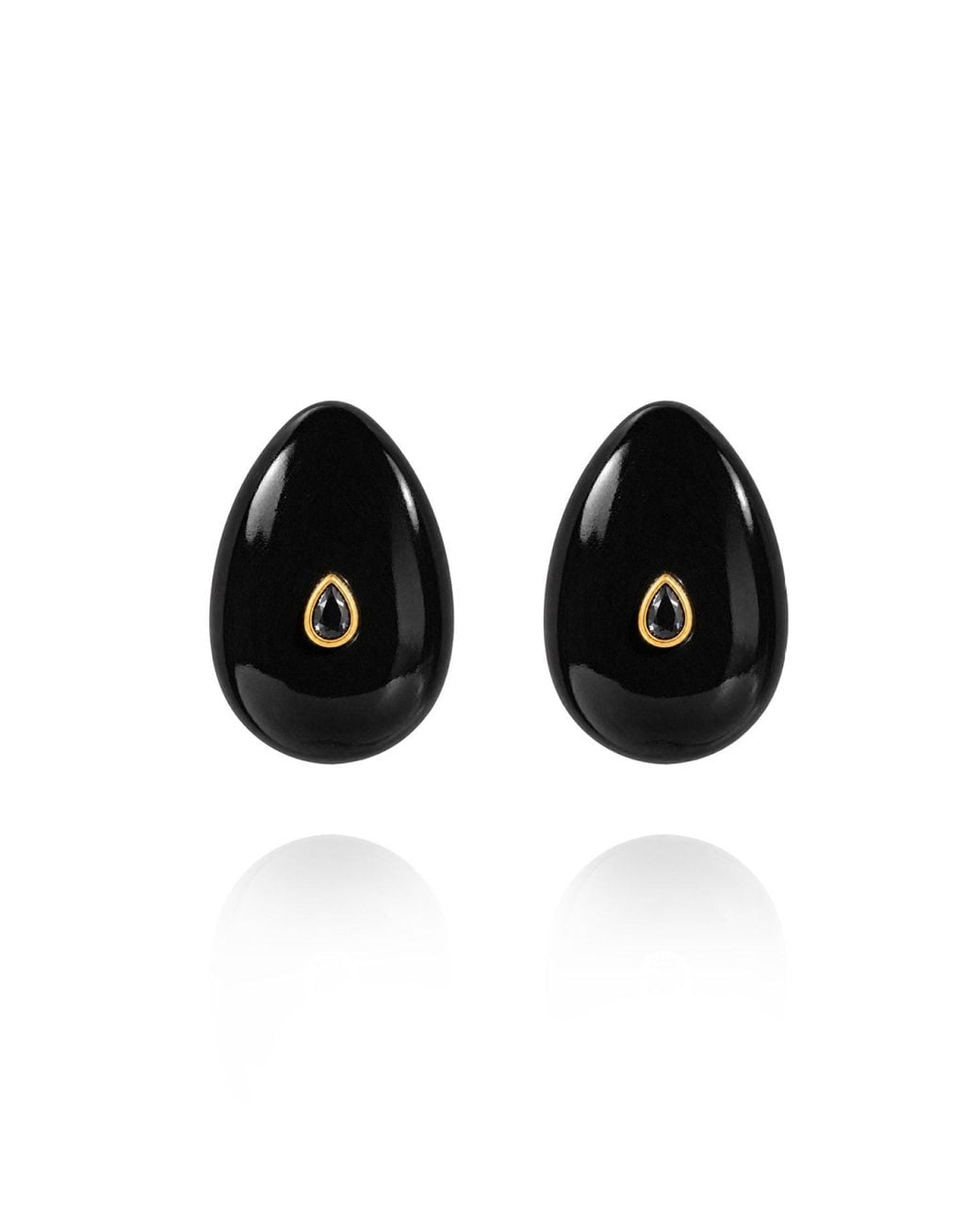 Saule Label Black Nelle Earrings