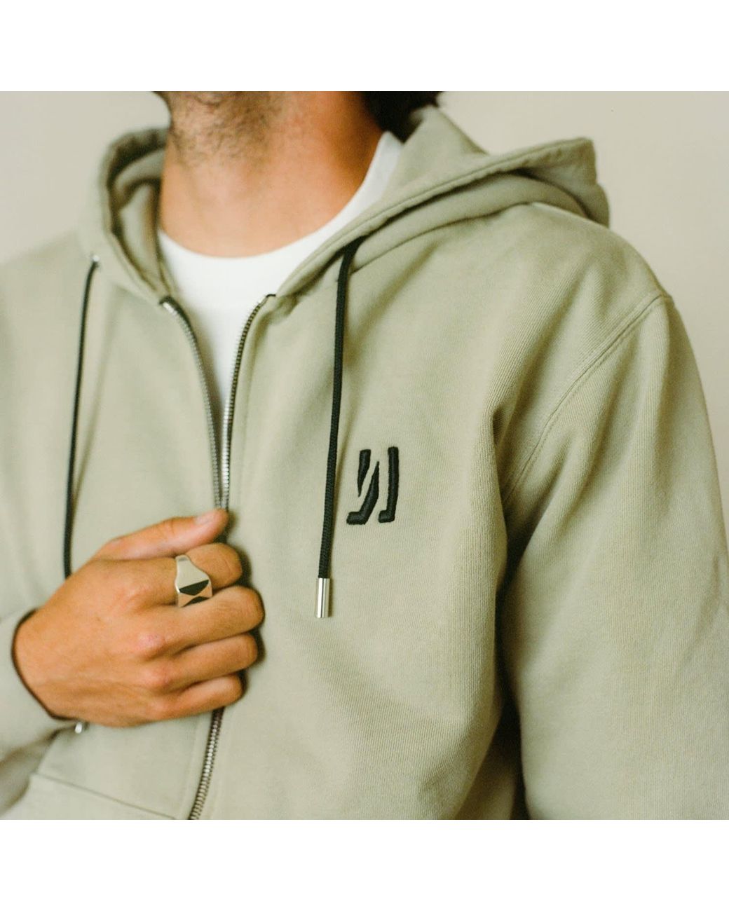 Comune Green Luka Zip-Up for men