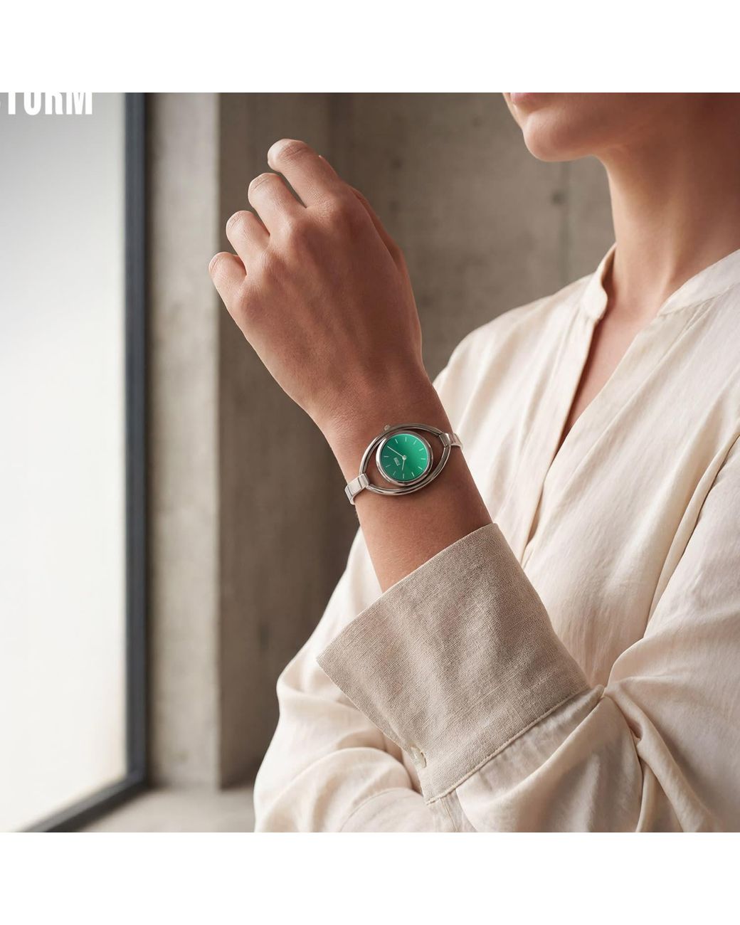 Storm Green Orlena Lazer