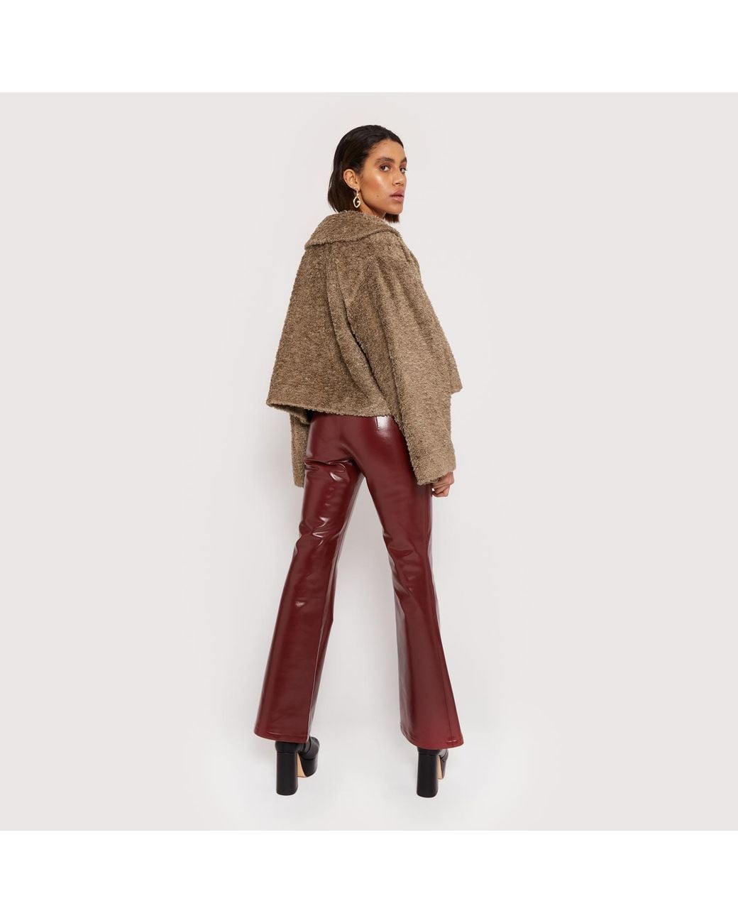 Sarah Regensburger Brown Bamboo Jacket