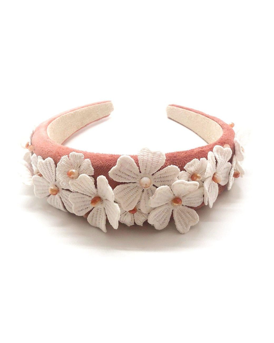 ADIBA Pink Magnolia Handmade Headband
