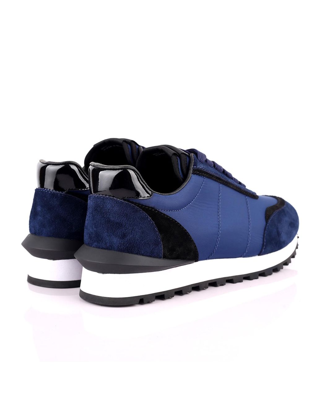 DAVID WEJ Blue Boston Smart Trainers for men