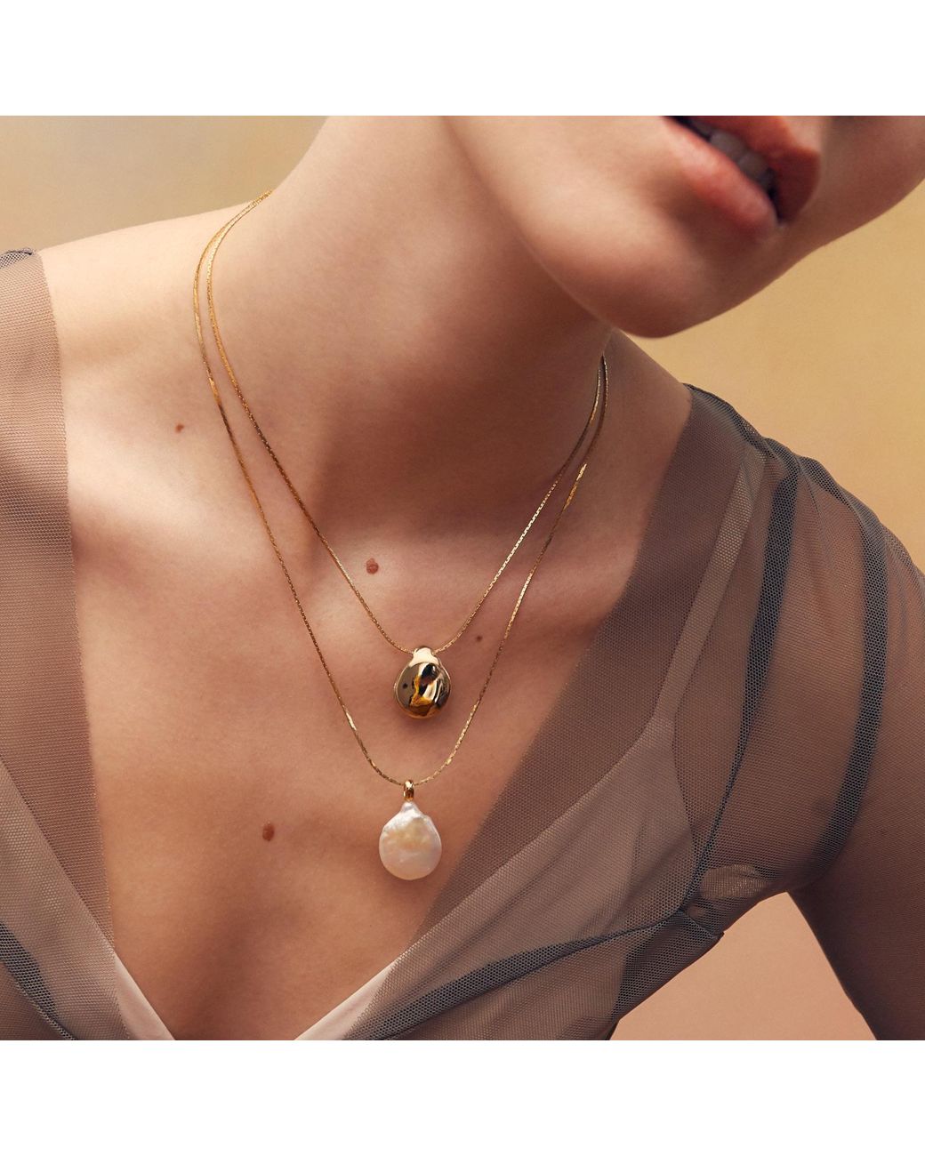 Biko Jewellery Metallic Talise Pendant