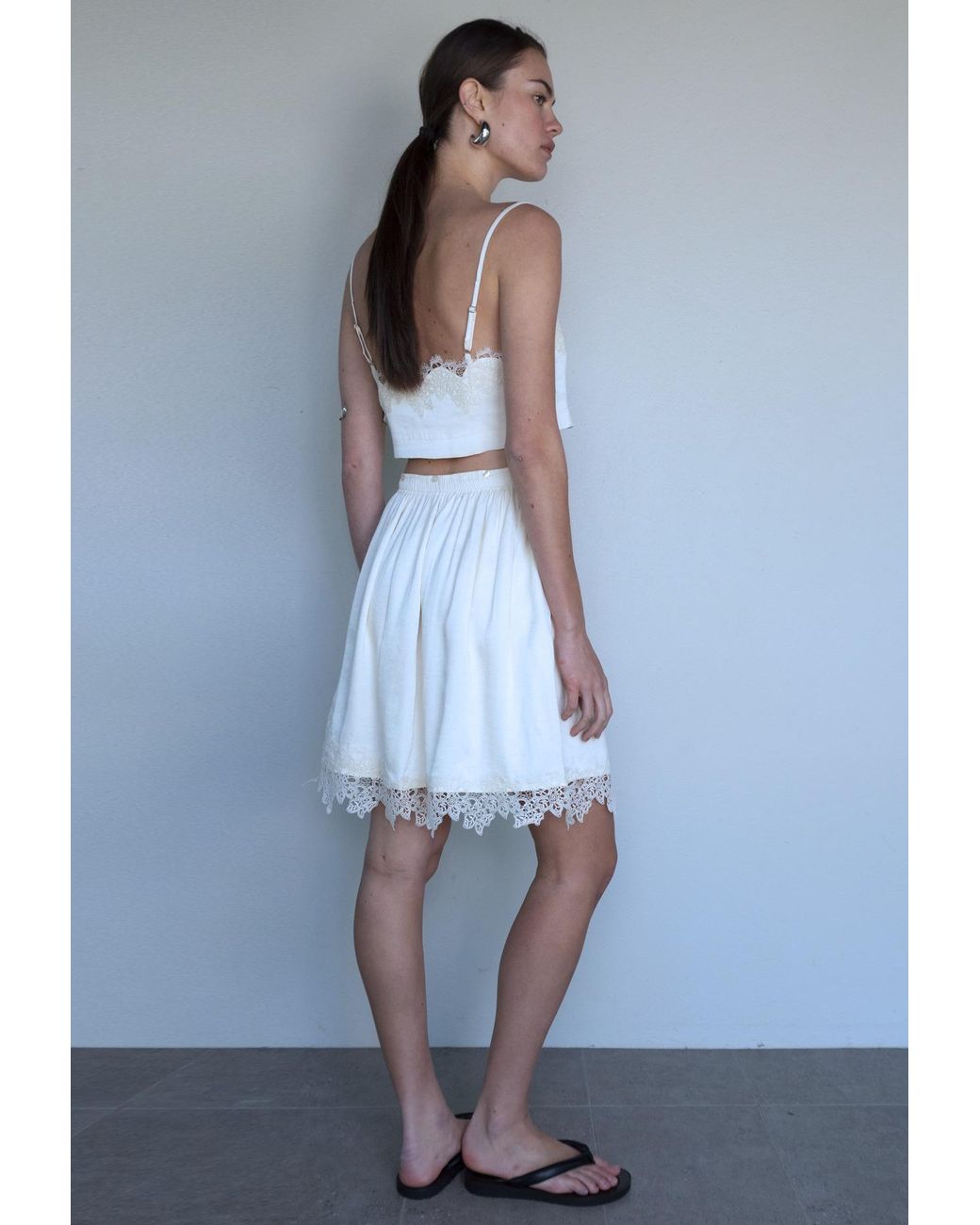 Tohen Natural Ana Two Piece Set Cream