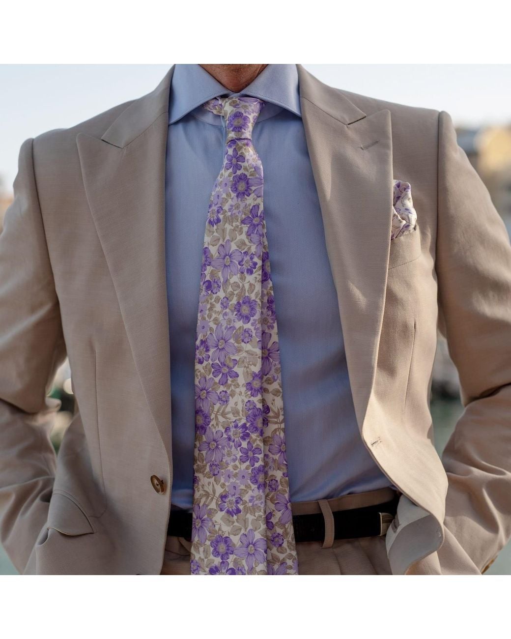 Elizabetta Made in Italy Purple Altamura for men