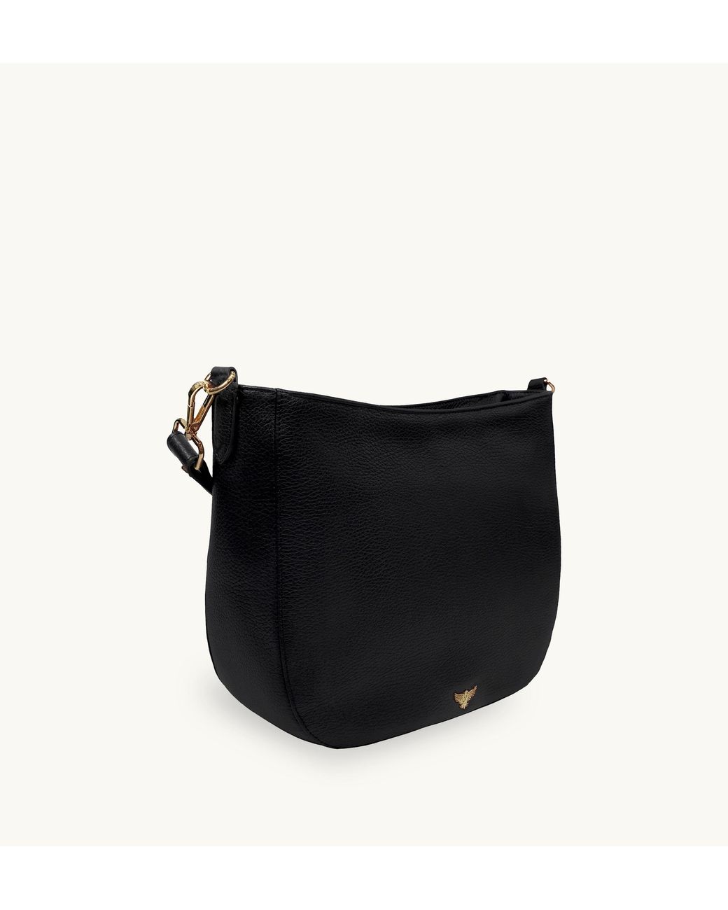 Apatchy London Black The Rosie Leather Bag