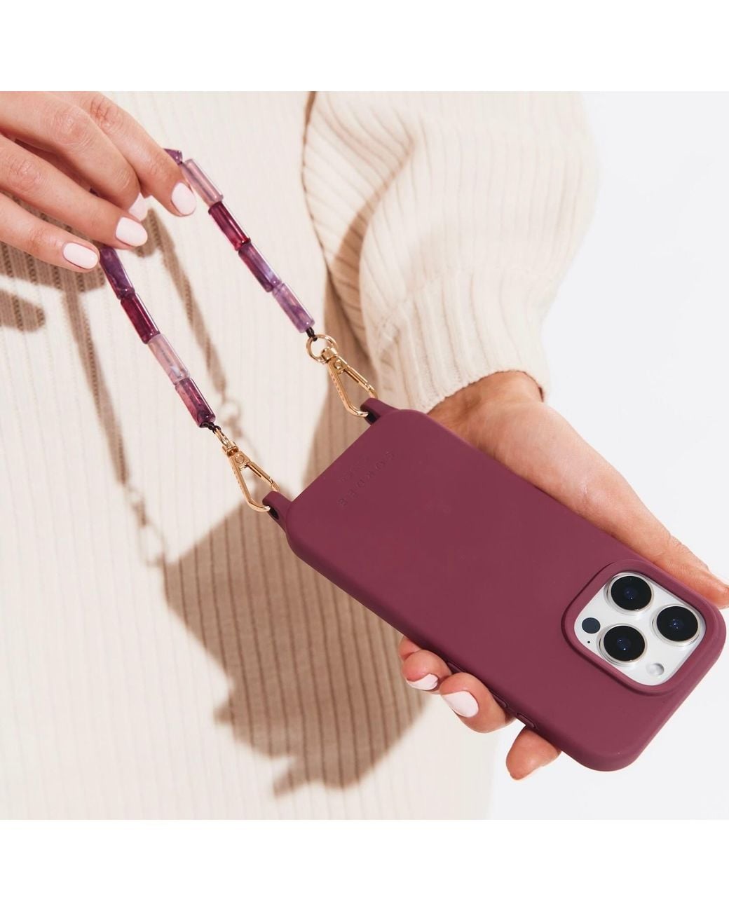 Cordée Cases Purple Julia Phone Wristlet Set