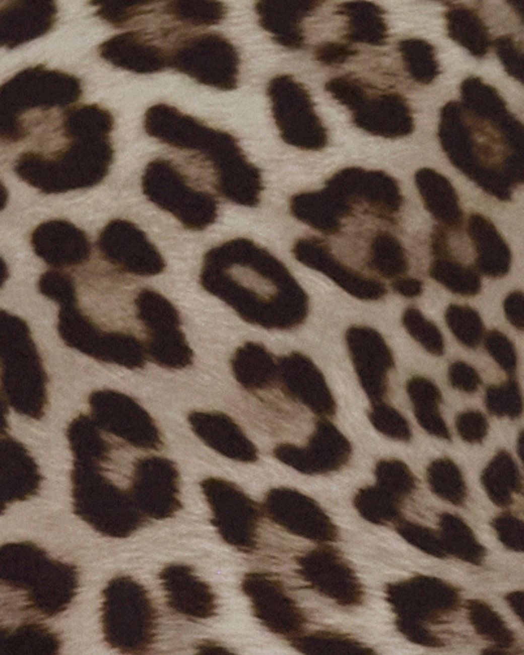 Lords of Harlech Brown Charles Leopard Tailored Pant for men