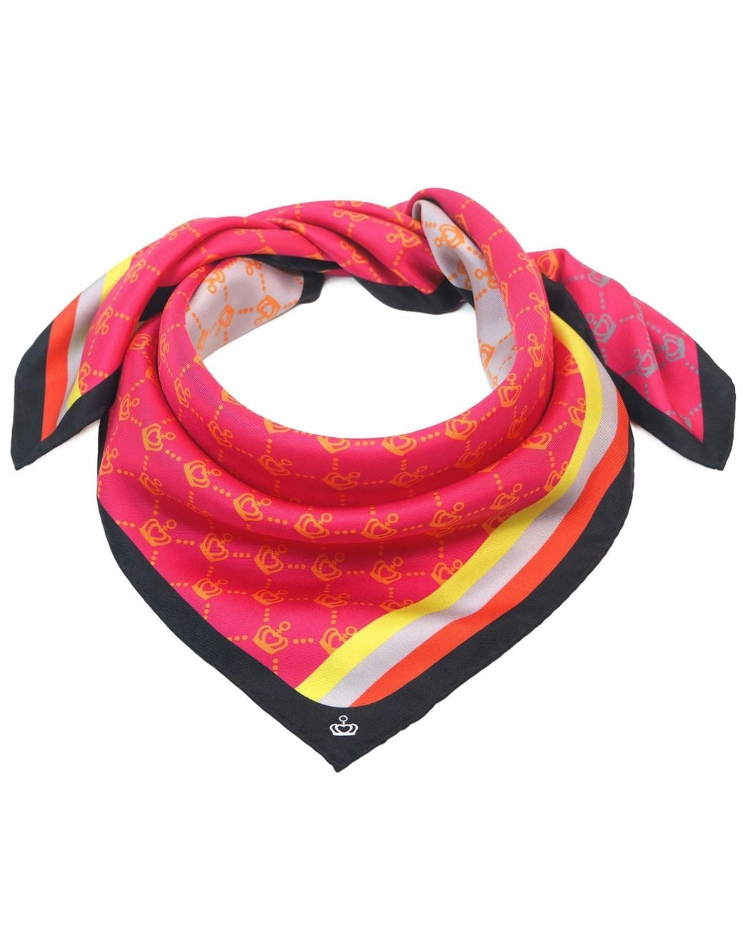 Kueen Pink Silk Scarf