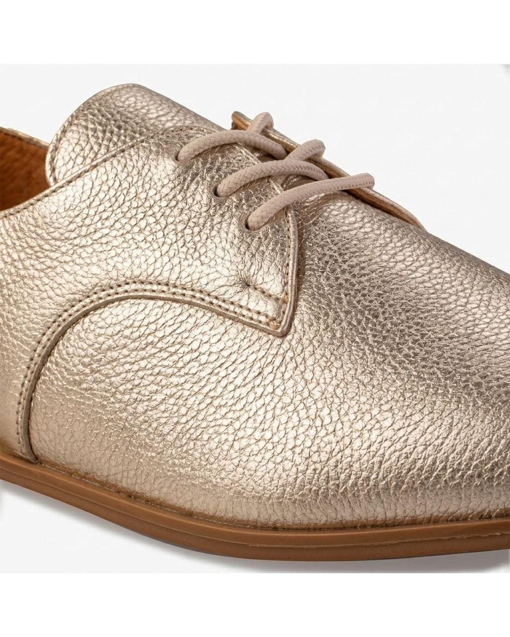 Womads Brown Brilliant Oxfords