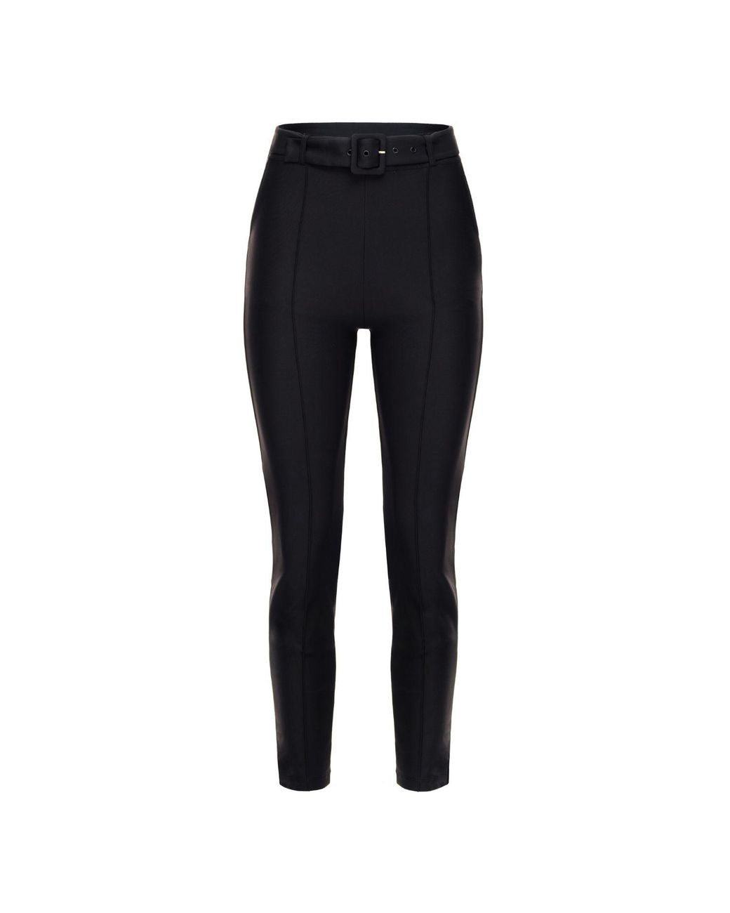 Goldie Byrd Black Belted Hybrid Pants
