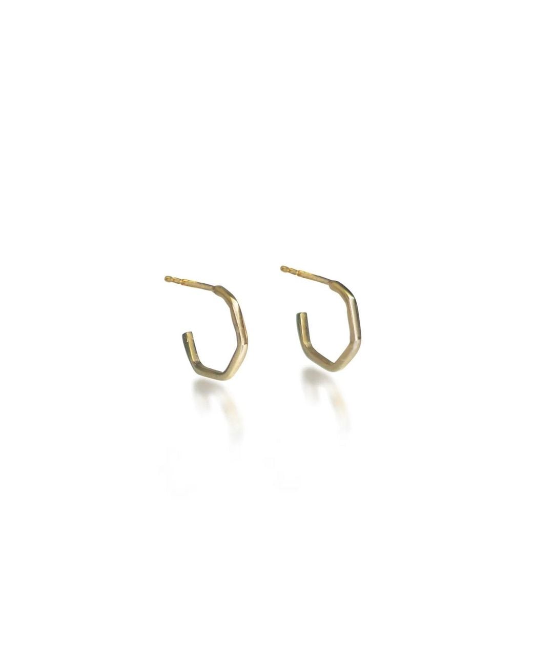 The Jewellery Store London Metallic Hive Hoops
