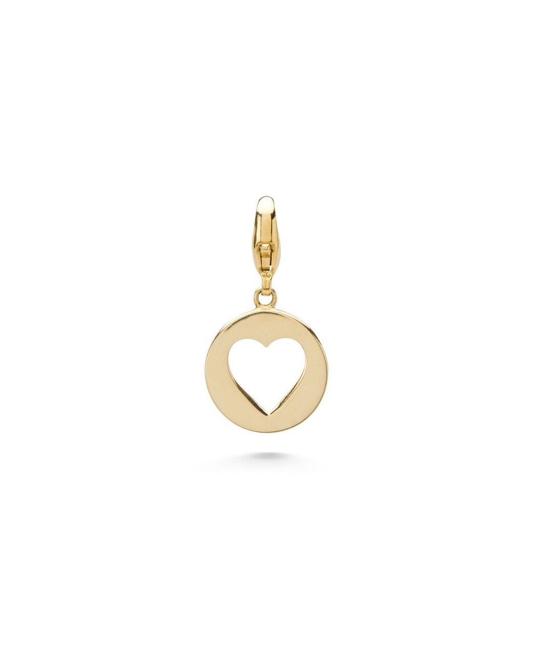 Dolcetto Designs Metallic Clementia Heart Charm Pendant