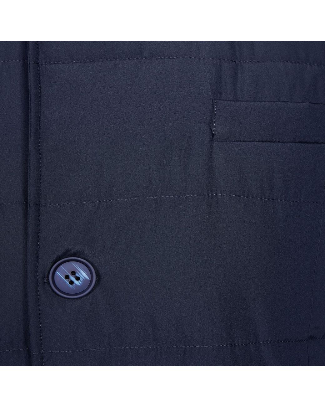 SEREN LONDON Blue Puffer Suit Jacket for men
