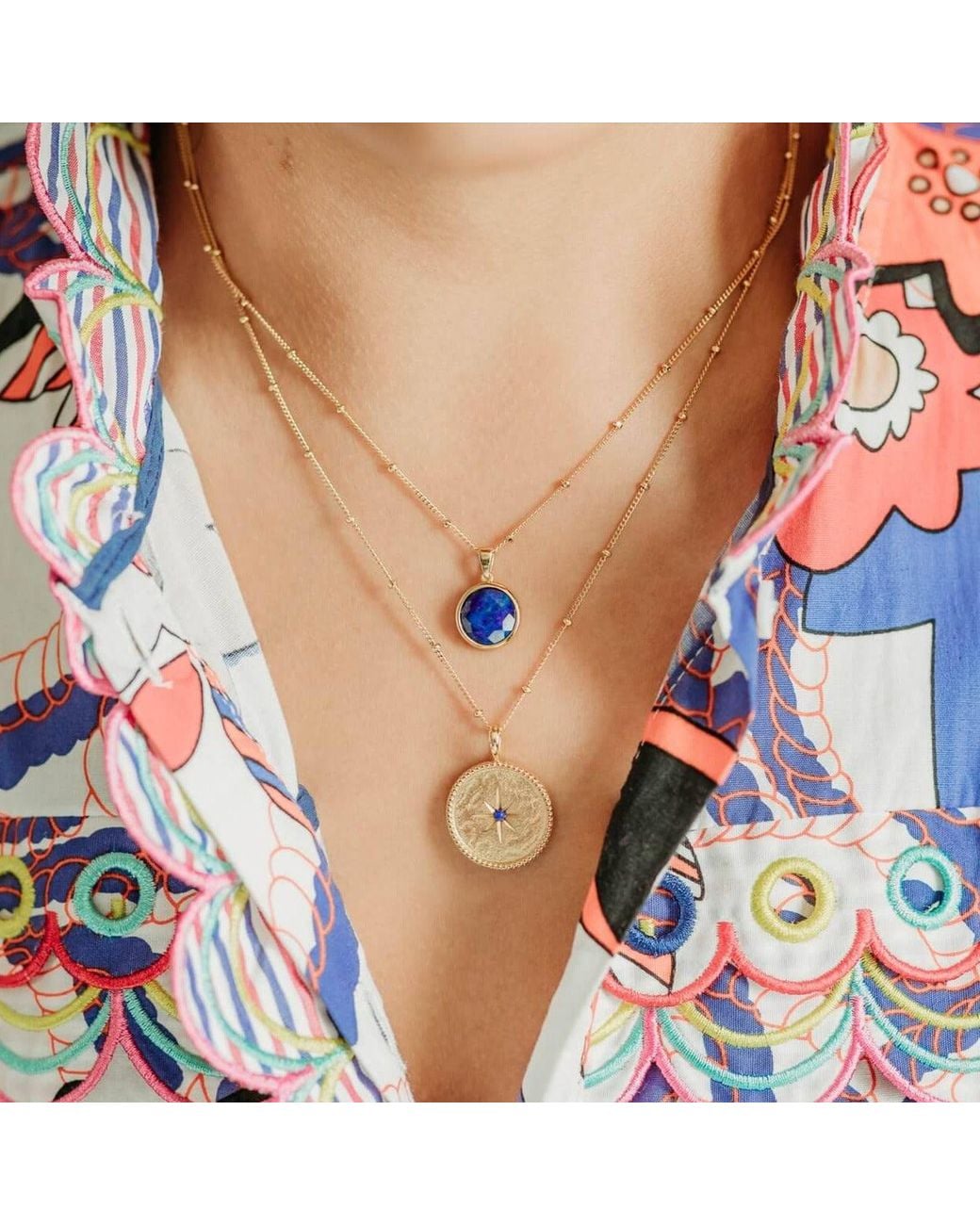 Claire Hill Designs Metallic Love Is Love Coin Necklace