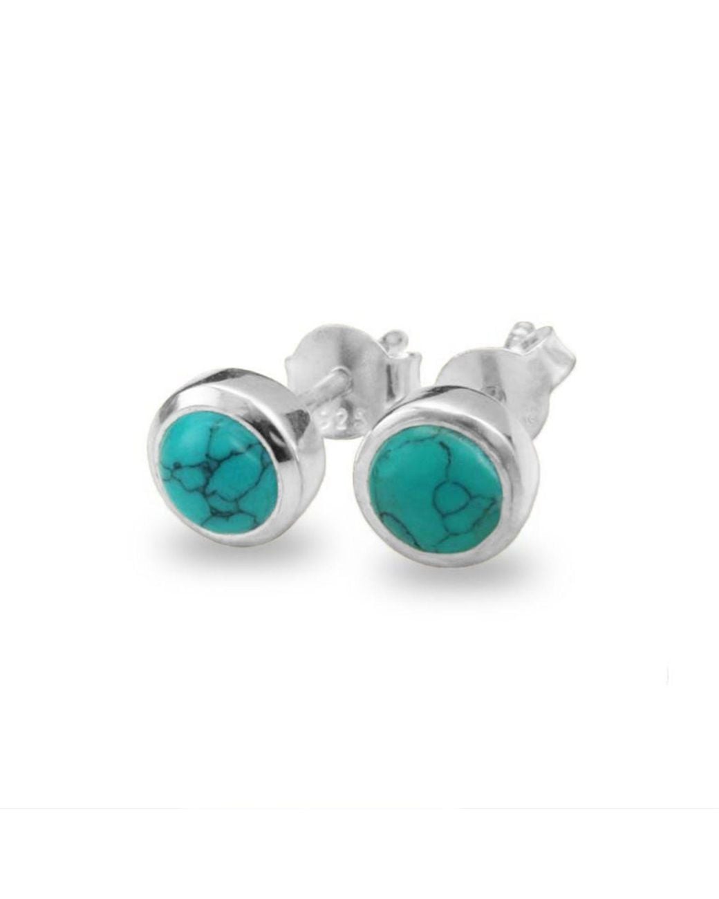 The Jewellery Store London Blue December Birthstone Earring Studs – Gemstone
