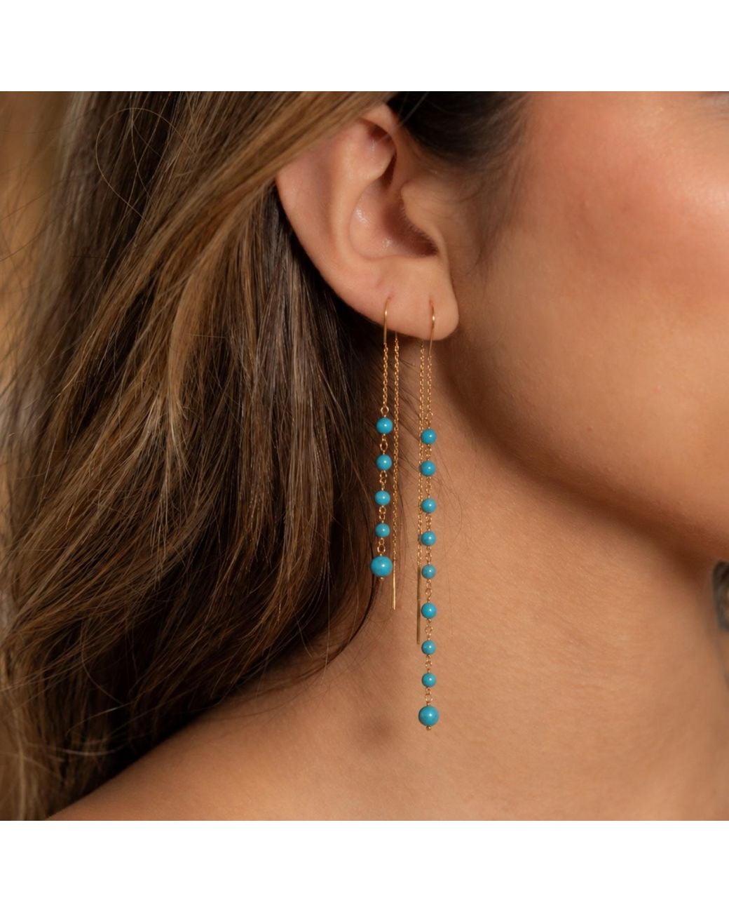 Lalinde White Drops Of Grace Earrings
