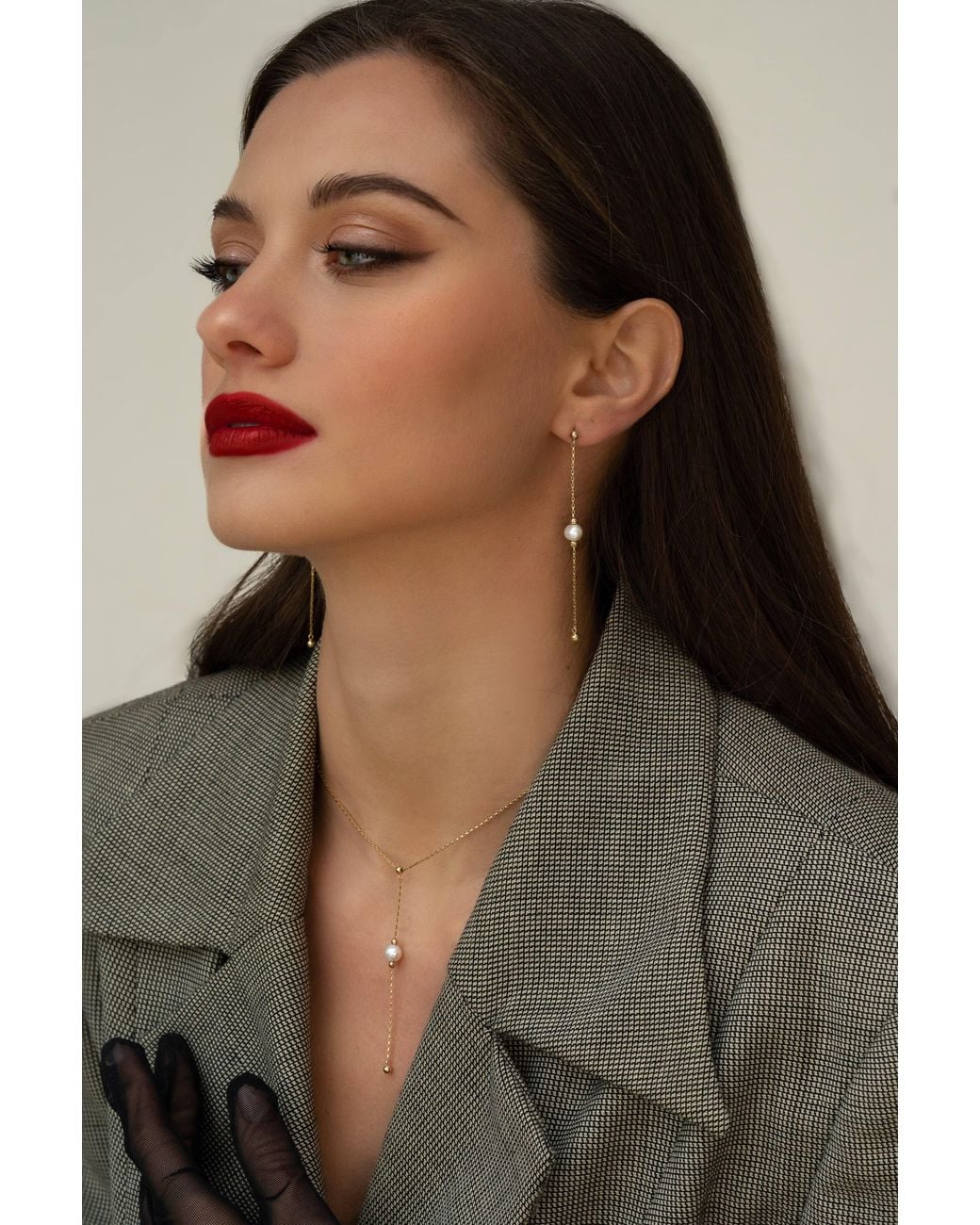 Katy Faye Metallic Delphine Necklace