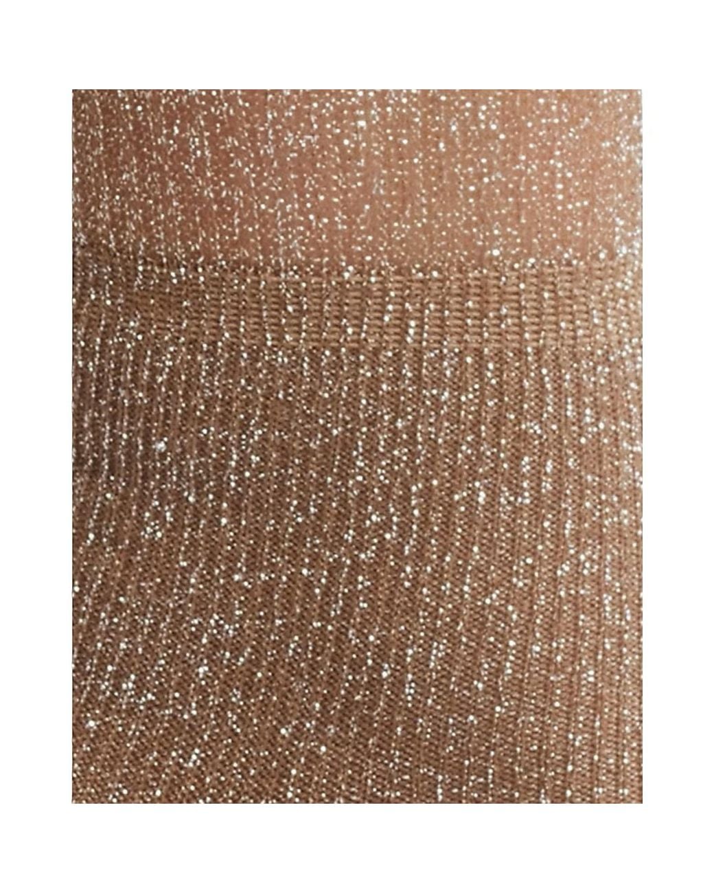 HIGH HEEL JUNGLE by KATHRYN EISMAN Brown Glitter Dance Socks