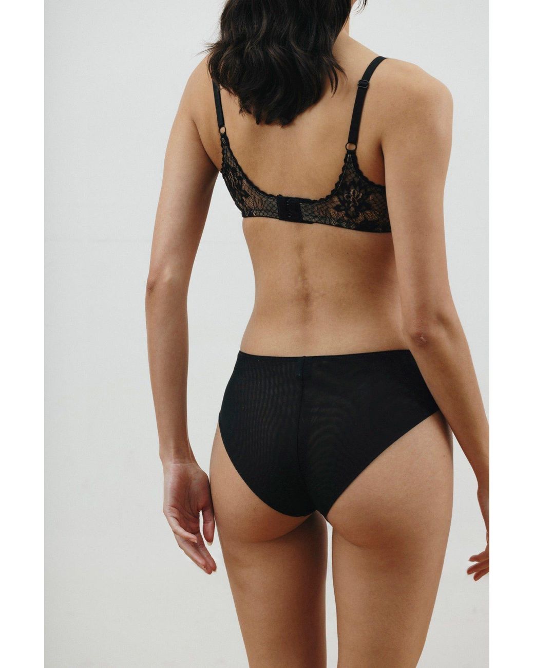Verdant Intimates Brown Capsule Scoop Bra