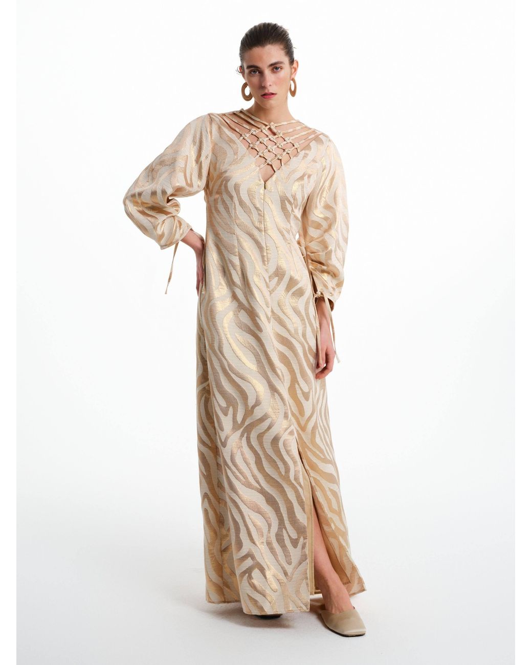 Saint Ones Natural Neutrals Nyx Dress