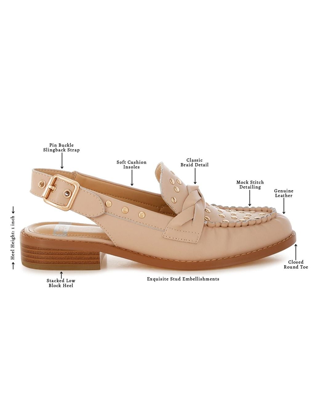 Rag & Co Natural Neutrals Remykin Braided Penny Strap Loafers