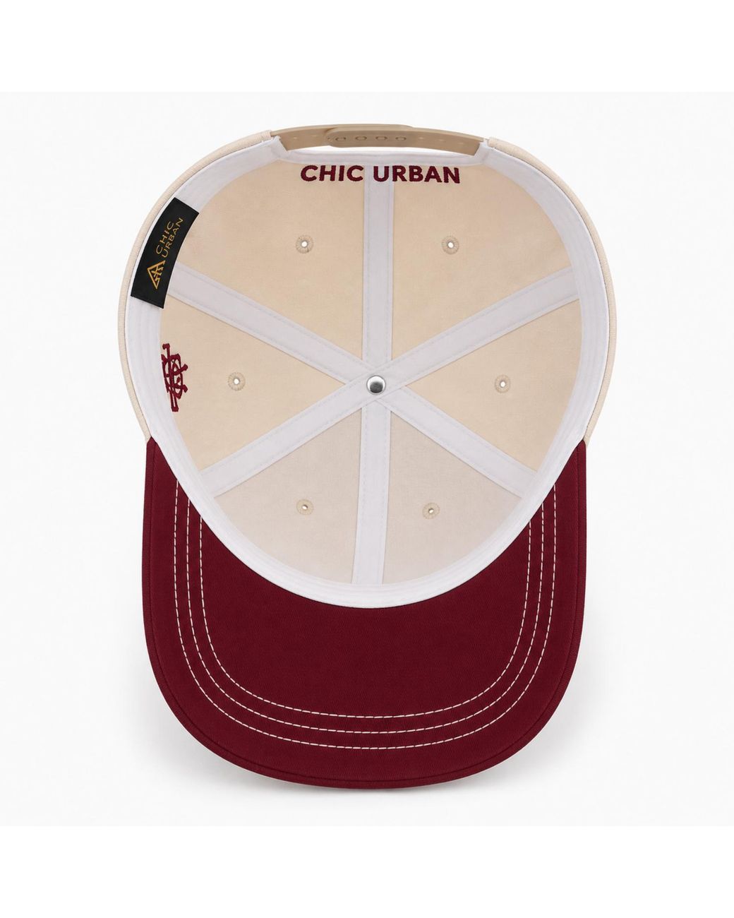Chic Urban Red Urban Heritage Baseball Cap for men