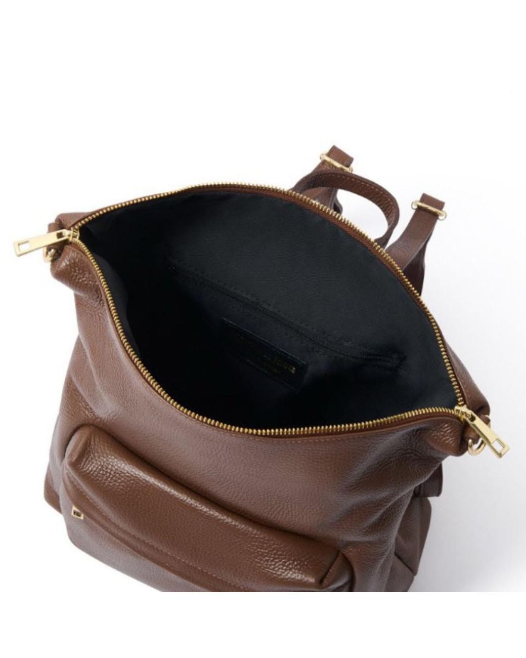 Betsy & Floss Natural Neutrals Tivoli Leather Backpack Or Shoulder Bag