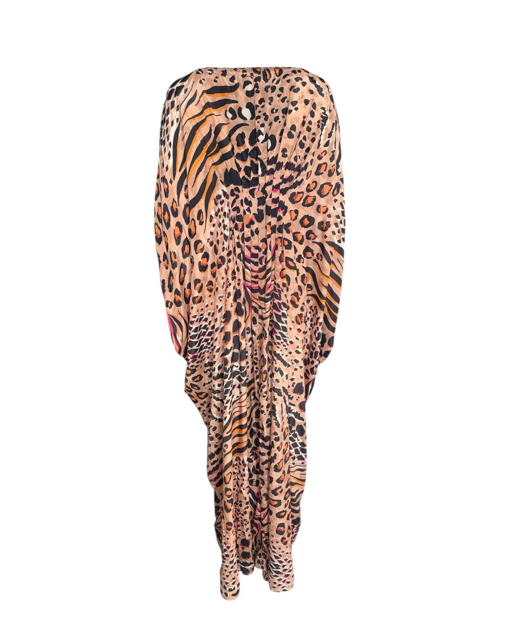 Any Old Iron White Neutrals Neutral Animal Kaftan