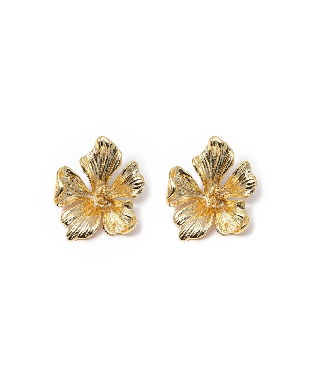 Kybele Studio Metallic Flora Earrings
