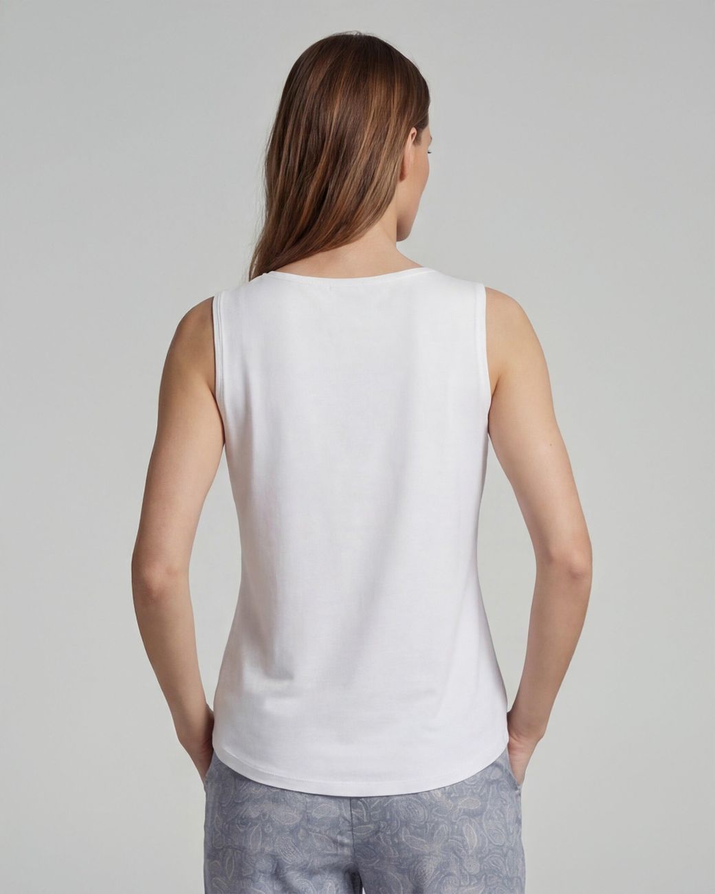 Lords of Harlech White Tina Muscle Tank