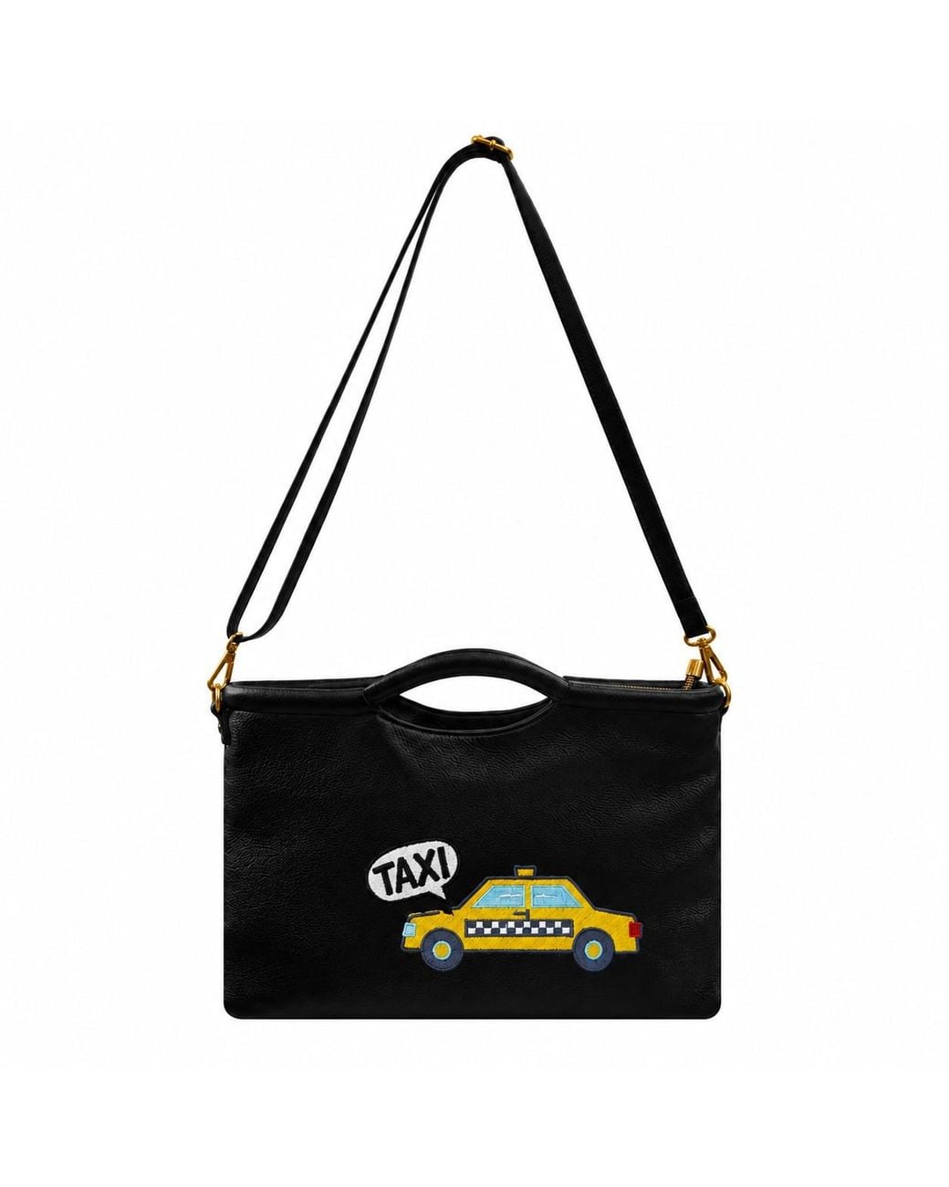 Lilly Loves Black Taxi Small Clutch