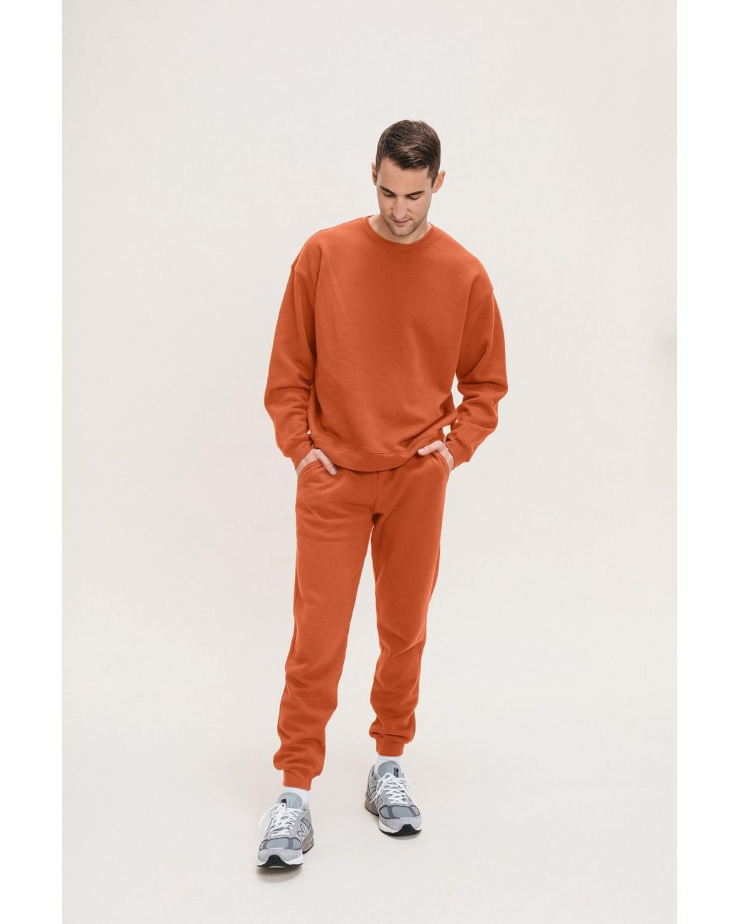Ocio Leisurewear Orange Everywhere Jogger for men