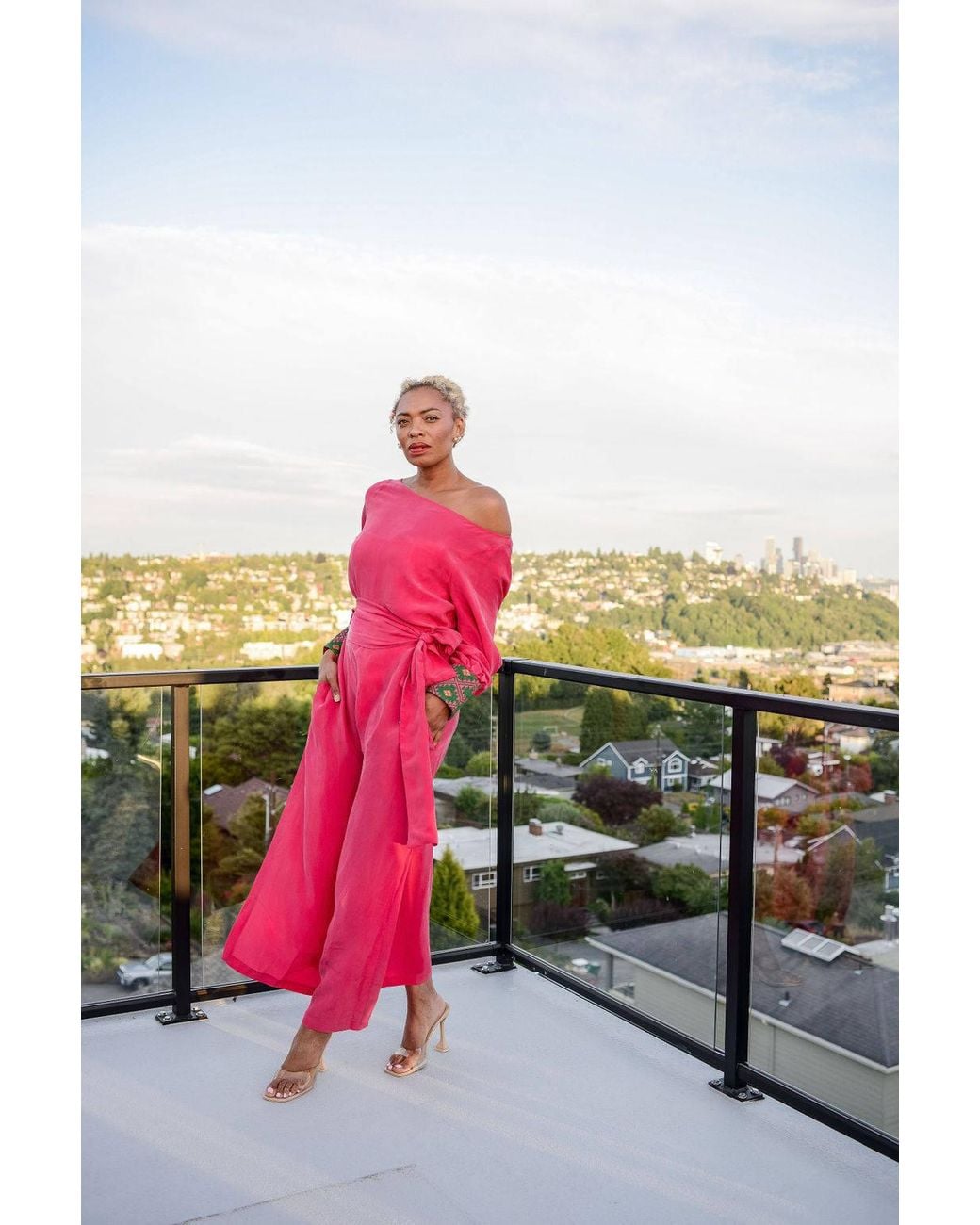 Yomisma Pink Viva Chiapas Embroidered Kaftan — Artisanal Handcrafted Resort Dress With, & Embroidery